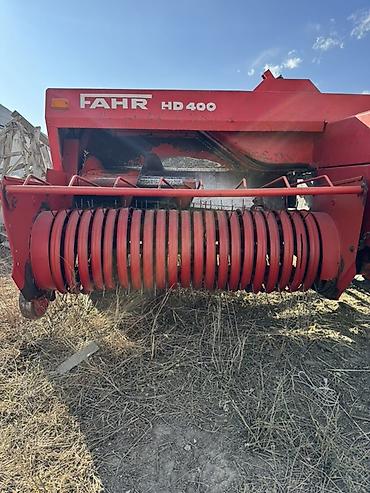 навесной борон: Пресс-подборщик тюковый FAHR HD 400 - Тип: прицепной, для заготовки — 2