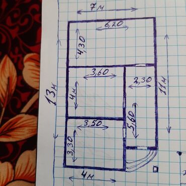 иссык ата коттеджи: Дом, 78 м², 4 комнаты, Собственник, Косметический ремонт