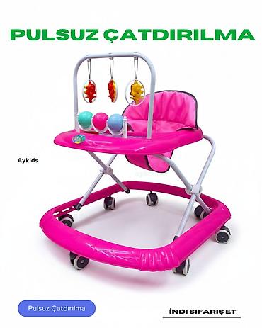 Xodunoklar: 👶💖 Körpələr üçün Oyuncaqlı Yürüdəc – İlk Addımlara Təhlükəsiz Dəstək! — 1