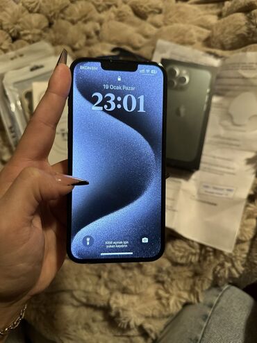 Apple iPhone: IPhone 13 Pro, 256 GB, Alpine Green, Zəmanət, Face ID, Sənədlərlə