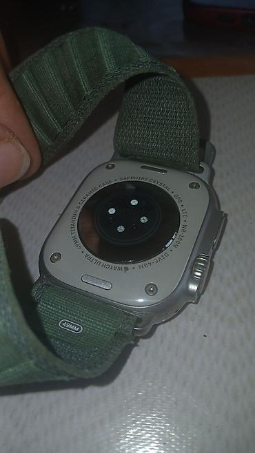 Smart saatlar: Məhsul: Apple Watch Ultra, 49 mm Az işlenib.problemsiz Xüsusiyyətlər — 2