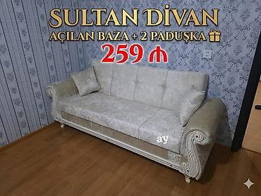 kreditle divan satisi: Divan, Yeni, Açılan, Bazalı, Parça, Şəhərdaxili pulsuz çatdırılma — 1