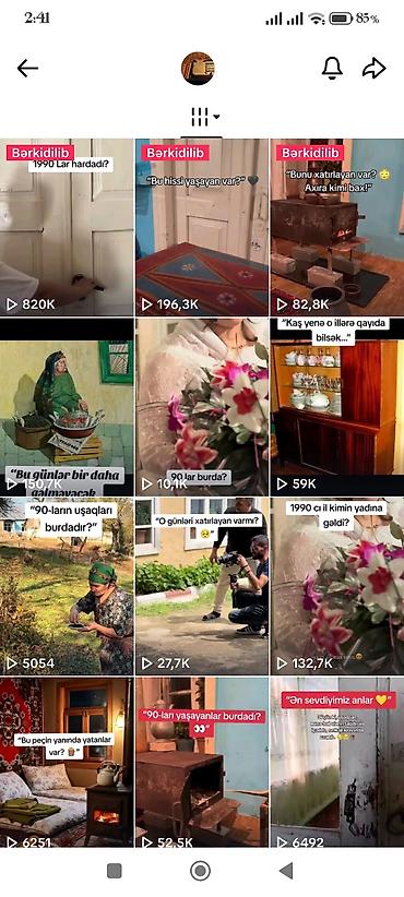 Работа: Xidmət: Nostalji temalı qısa videoların hazırlanması və sosial şəbəkə — 3