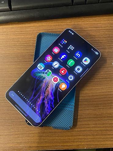 s25 samsung: Samsung Galaxy S25 Plus, rəng - Boz, Barmaq izi — 8