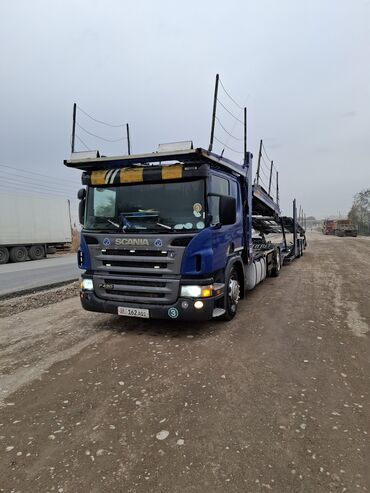 трейлер дом на колесах: Тягач, Scania, 2006 г., Автовоз