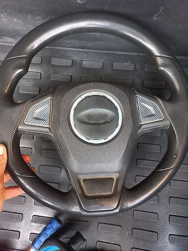 Sükanlar, rullar: Avtomobil sükanı - Material: möhkəm plastik və süni dəri örtük - — 1