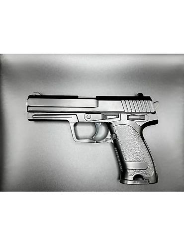 Игрушки: 🔫 Металлический Игрушечный пистолет +800пули в подарок 🎁 6 мм () 🔫 — 4