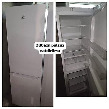 Indesit iki qapılı soyuducu - Aşağıda dondurucu bölmə, yuxarıda əsas