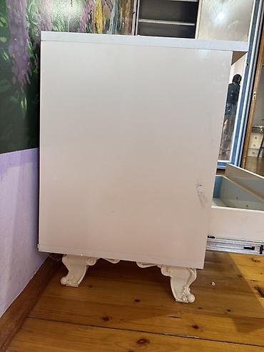 Ağ rəngli TV tumba/komod - Material: laminat/MDF tipli ağ örtüklü lalafo.az -da — 3 Ağ rəngli TV tumba/komod - Material: laminat/MDF tipli ağ örtüklü — 3