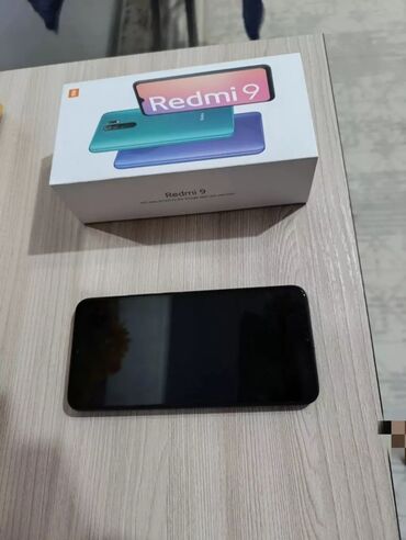 ми 9 бишкек: Xiaomi, Redmi 9, 64 ГБ, түсү - Кара, 2 SIM