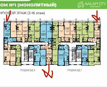 ищу квартиру цум: 1 комната, 38 м², Элитка, 9 этаж, ПСО (под самоотделку)