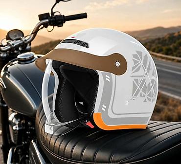 vojni sator: Moto kaciga sa vizirom – univerzalna veličina Moderna i lagana moto — 1
