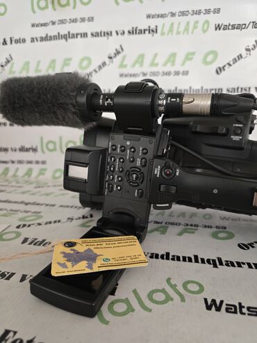Videokameralar: Sony NXCAM HXR-NX3 peşəkar videokamera. Xaricdən gəlmə kameradı Təzə — 12