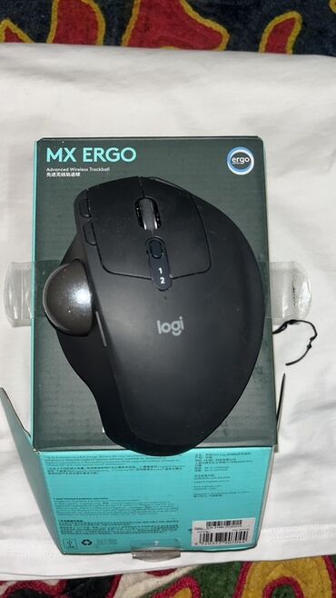Компьютерные мышки: Беспроводной трекбол Logitech MX Ergo. Эргономичная конструкция