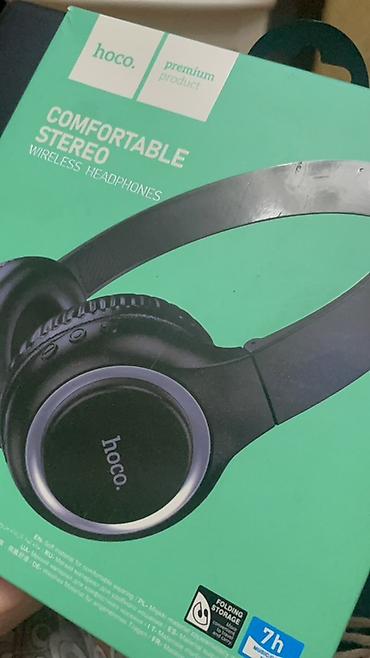 Yeni Simsiz (Bluetooth) Qulaqcıqlar, Hoco, rəng - Qara