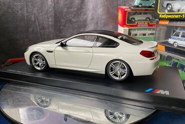 Avtomobil modelləri: Коллекционная модель BMW M6 F13M Coupe Alpine White 2012 Dealer — 18