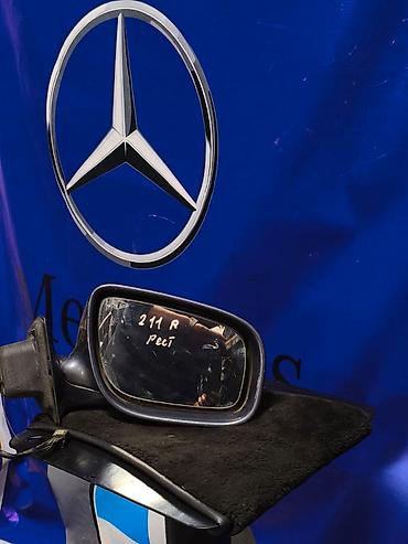 w211 e63: Боковое правое Зеркало Mercedes-Benz Б/у, Оригинал — 2