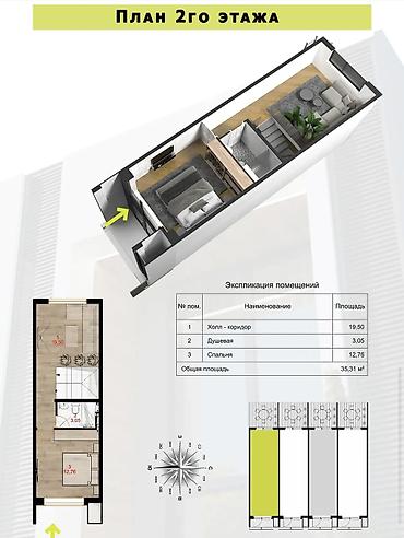 Продажа квартир: 3 комнаты, 72 м², Индивидуалка, Готовая ПСО (под самоотделку) — 18