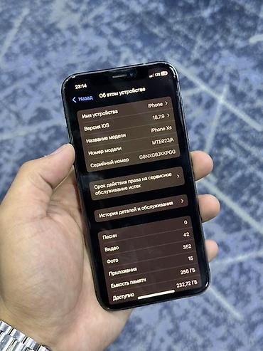 iphone cs max: IPhone XS, 256 ГБ, цвет Space Gray Фейс нету На экране нету трещин — 4