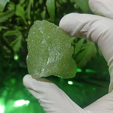 Dekorativ daşlar: Təbii Yaşıl Kristal Daş Satılır | Hədiyyə və Kolleksiya üçün Enerji — 4