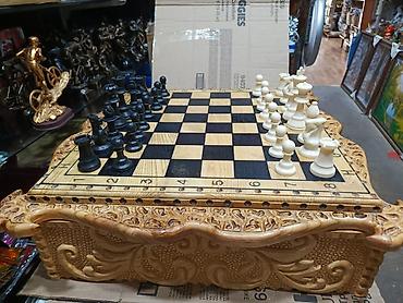 Nərdlər: Taxta Nərdlər 55-azn Hər növ Nərdlər Şahmatlar Tar-kaman naxışlı Milli — 48