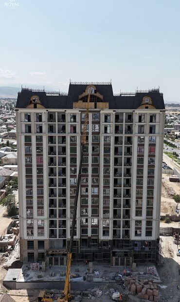 дом с мансардой: 3 комнаты, 106 м², Элитка, 8 этаж, ПСО (под самоотделку)