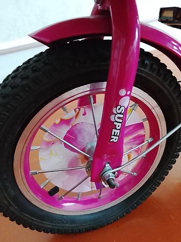 Uşaq velosipedi – “Princess” dizaynlı, çəhrayı rəng. Xüsusiyyətlər: -