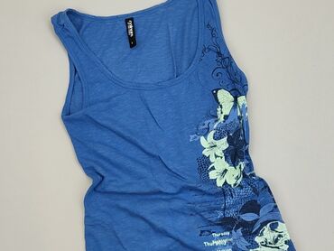 bluzki damskie eleganckie niebieska: Блуза жіноча, S, стан - Дуже гарний