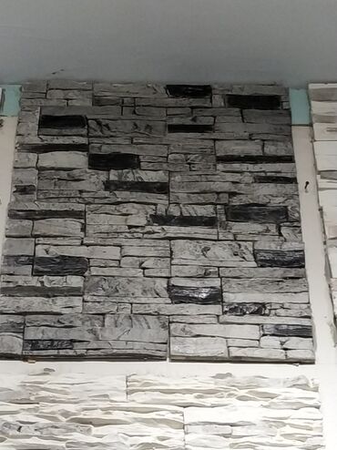 moydadır ölçüləri: Dekorativ daş üzlük panelləri - Material: dekorativ daş effektli