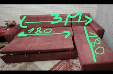 Divanlar: Künc divan, İşlənmiş, Açılan, Bazalı, Vеlur parça, Çatdırılma yoxdur -da lalafo.az — 4 Divanlar: Künc divan, İşlənmiş, Açılan, Bazalı, Vеlur parça, Çatdırılma yoxdur — 4