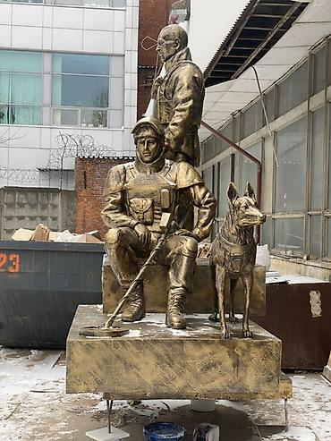 монумент: Скульптурные композиции на военную тематику — авторская мастерская. - — 7