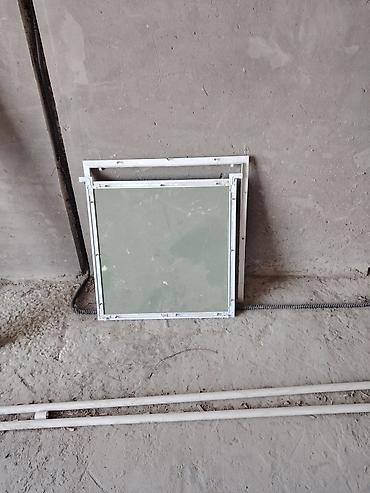 qapaq: Gizli texniki baxış qapağı 60x60 ölçüdə (lyuk) – metal karkaslı — 1