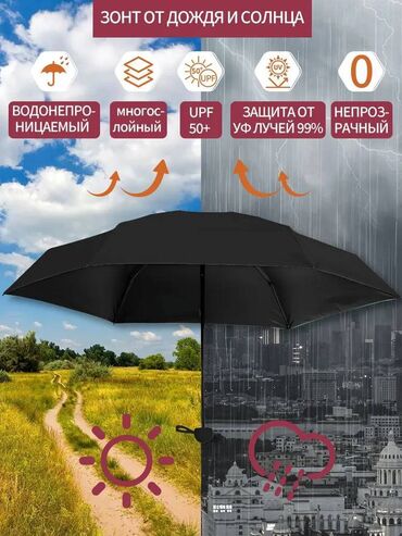 Зонты: Зонт, Складной, Механический, Новый, Унисекс