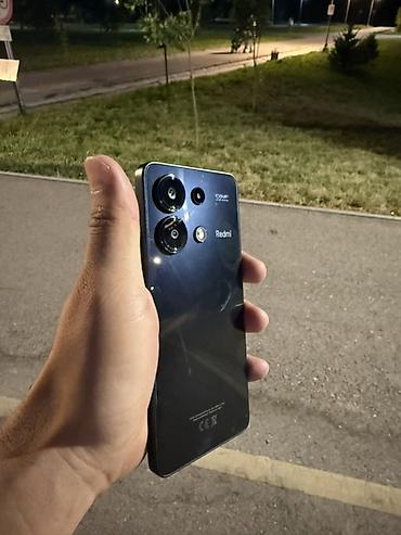 note 14: Redmi, Redmi Note 13, Б/у, 256 ГБ, цвет - Черный — 2