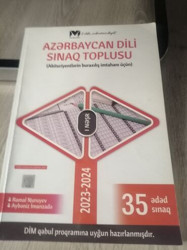 Azərbaycan dili: Azerbaycan dili sınaq toplusu 10 manat xırdalan