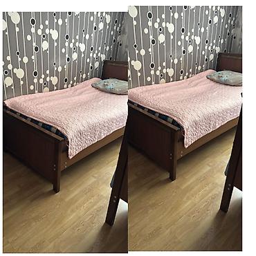 carpayı 2 nəfərlik: 2 eded yataq .Cuti 150₼ .Unvan Qarayev &Rumi — 1