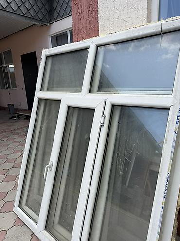 выдвижные ящики: Готовое пластиковое окно, Тип окна: Стандартные, Декоративные особенности: Фрамуга, Без установки, Без рассрочки — 2