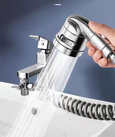 Смесители для раковин: Смеситель для раковины для мытья головы.
качество шикарное 🔥✅🙌 — 4