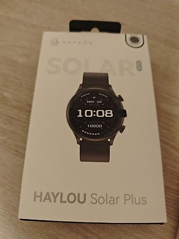 android auto: Смарт‑часы HAYLOU Solar Plus состояние идеальное - Круглый сенсорный — 1