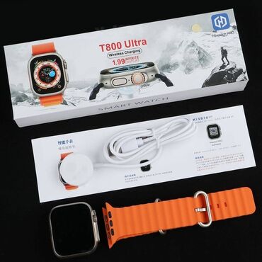 tw8 ultra smartwatch: Yeni, Smart saat, rəng - Qara