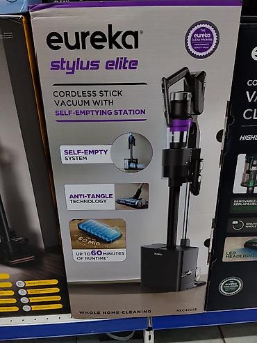 Eureka Stylus Elite NEC490SE — беспроводной вертикальный пылесос со