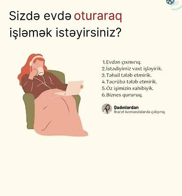 Ev köməkçiləri: Ev köməkçisi tələb olunur, Dəyişən qrafik, Təcrübəsiz — 3