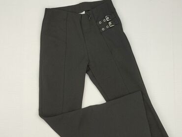 garnitur z szerokimi spodniami: Material trousers, Zara, 12 years, 146/152, condition - Good