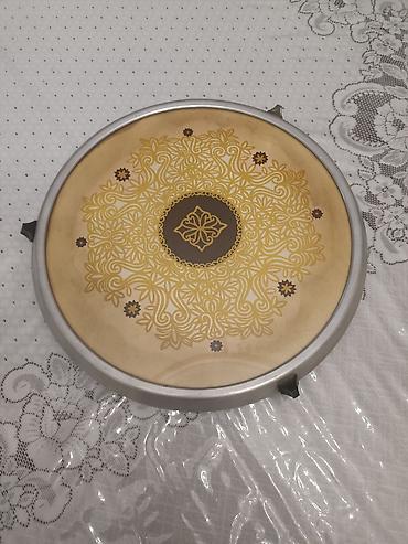 bagema qablar: Tort və şiriniyyat qabı, rəng - Gümüşü, SSRİ — 2