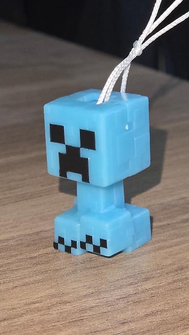 брелок among us: Minecraft tərzində mini asqı/aksesuar fiquru - Dizayn: piksel — 1