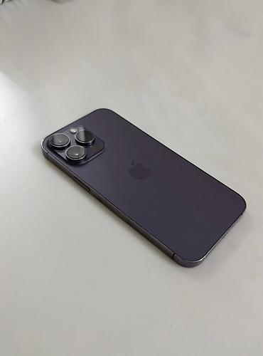 iphone 14 pro silver: IPhone 14 Pro Max, 256 GB, Deep Purple, Face ID — 1