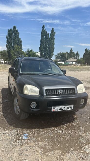 santa fe 2008: Hyundai Santa Fe: 2003 г., 2.4 л, Механика, Бензин, Кроссовер