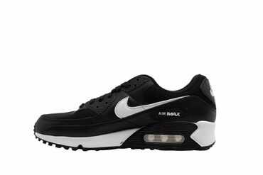 cizme kaubojke muske: Nike Air Max 90 crno bijeli