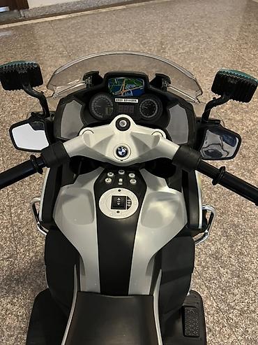 Игрушечный транспорт: Uşaq üçün elektrikli motosiklet – BMW R1200 RT Police stilində - — 3