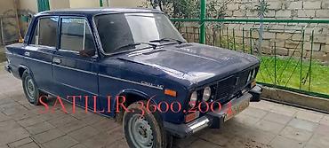 vaz on şuşə: VAZ 2106 sedan - Korpus: 4 qapılı, göy rəng - Benzin mühərriki, arxa — 1